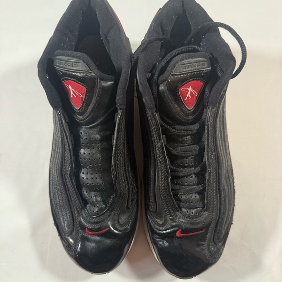 RARE Ken Griffey Nike Black and Red Air Athletic Shoes see pics - Picture 1 of 15